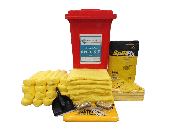 240L Chemical Spill Kit with Floor Sweep