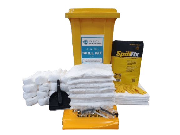240L Oil and Fuel Spill Kit with Floor Sweep
